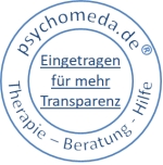 Eingetragen im Psychomeda-Therapeutenverzeichnis